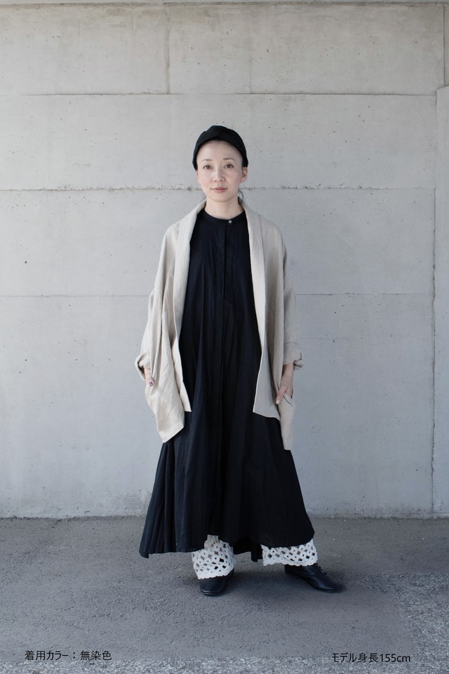 ＣＴ１１１１２天日干しリネンショートローブ