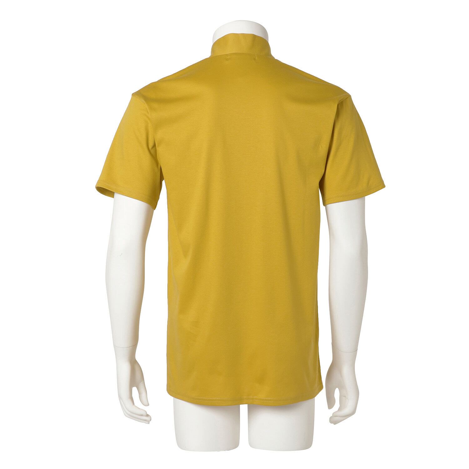 半衿tシャツ 濃黄 Cotton 100 着物屋 栄時