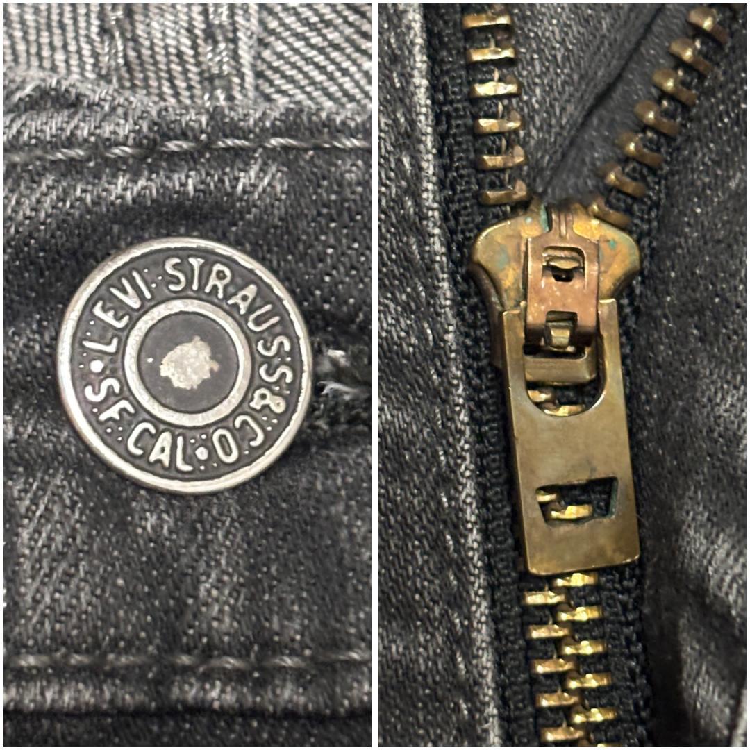 リーバイス569 Levis W36 ブラックデニム 黒 古着 ヒゲ 22122 | fuufu