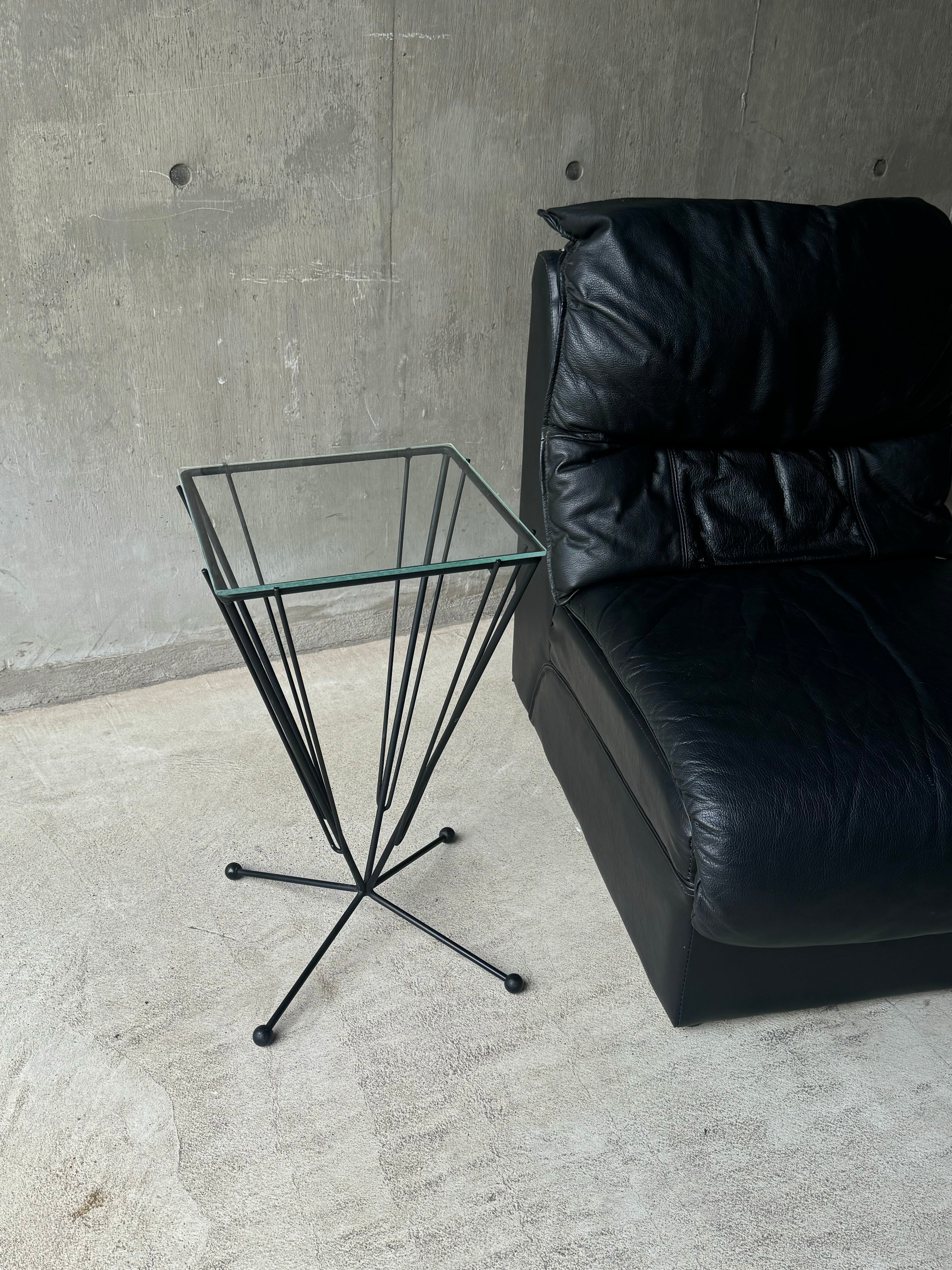Postmodern Iron Side Table | No Rest