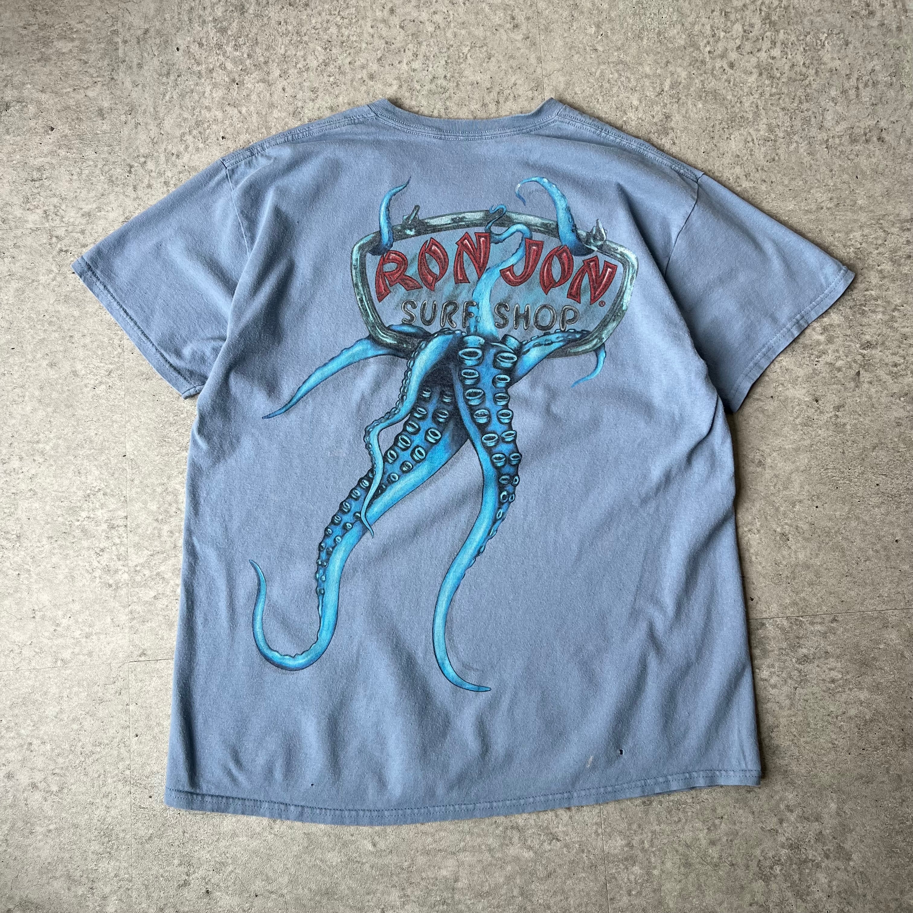 00s RON JON ロンジョン クラーケン プリントTシャツ サーフ 00s 