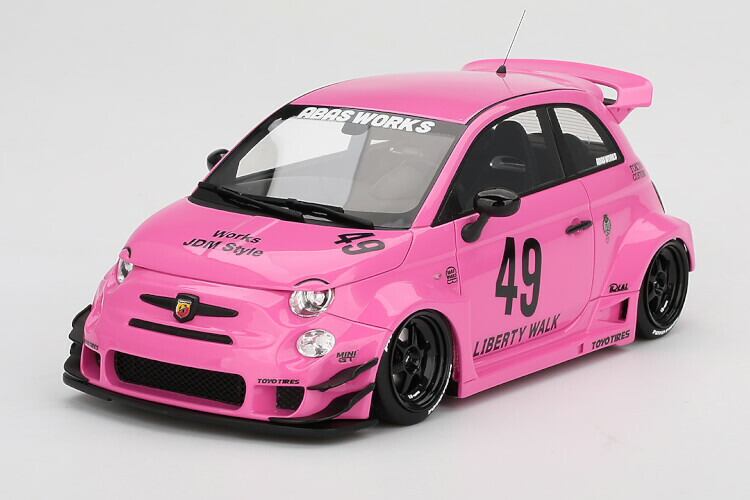 トゥルースケールミニチュアズ 1/18 フィアット 500 アバルト 595 LB