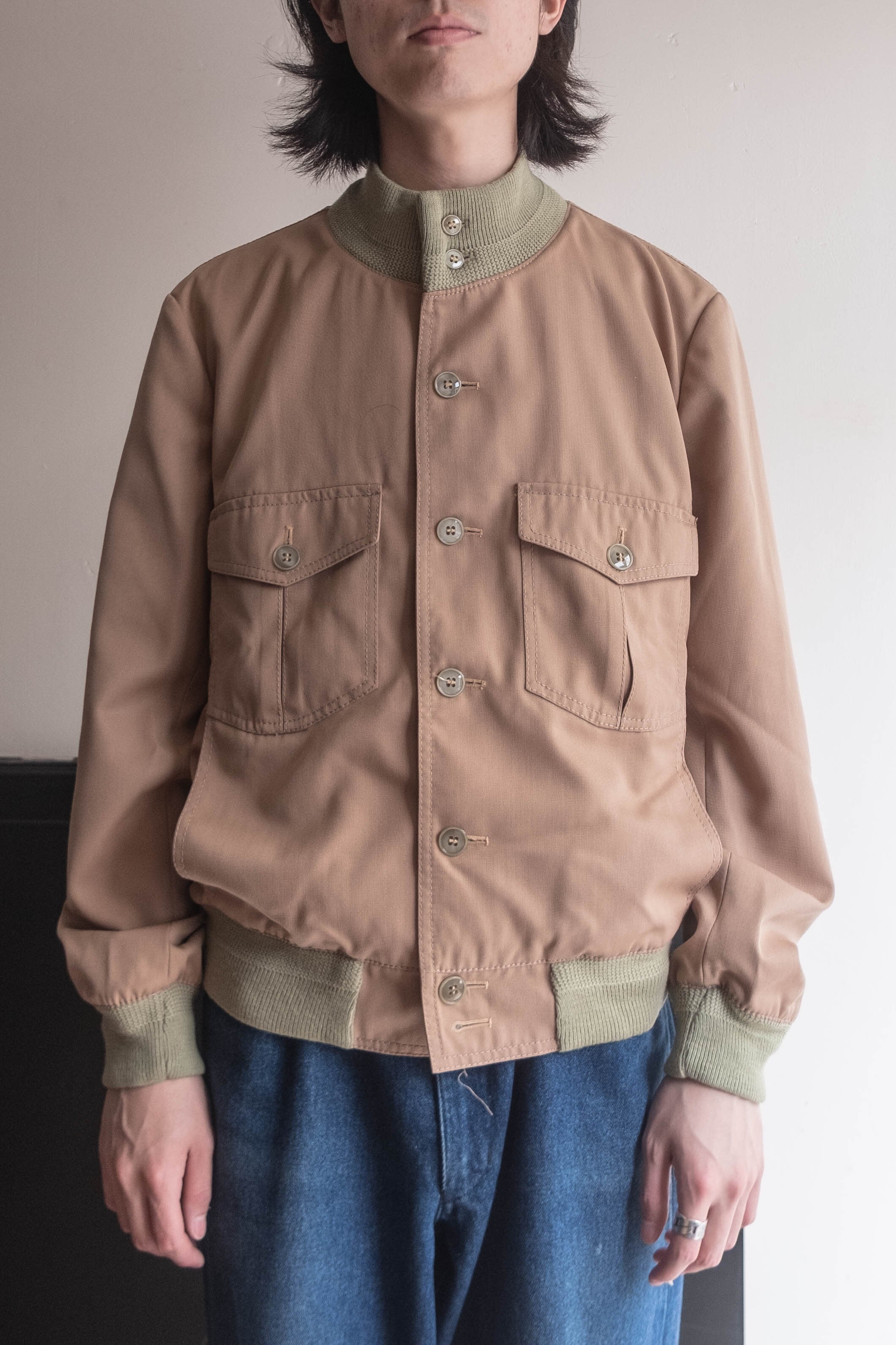 1950-60s VETVOR ブラックモールスキンジャケット ④ | militaria & encore