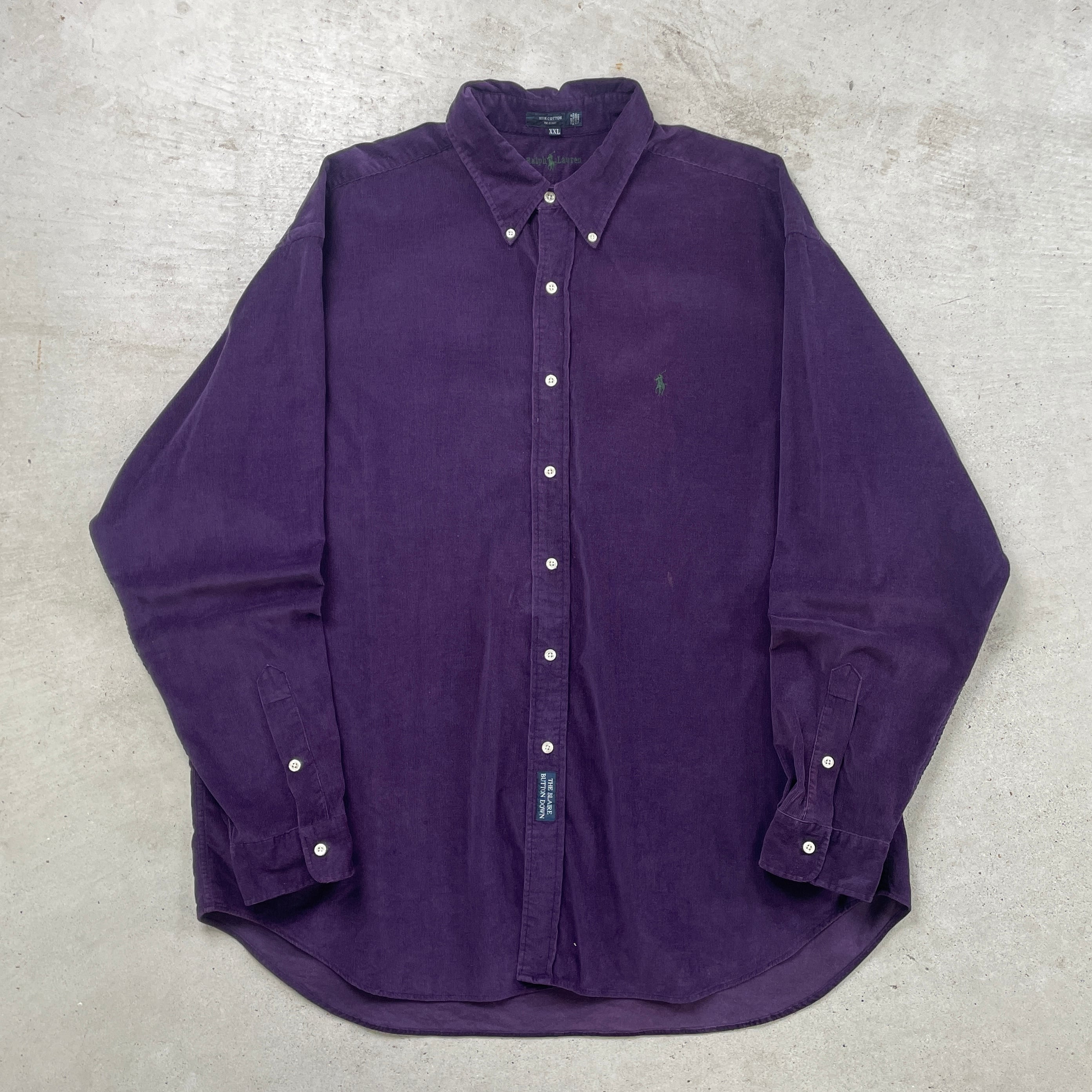 Ralph Lauren ラルフローレン 長袖 コーデュロイシャツ メンズXXL 