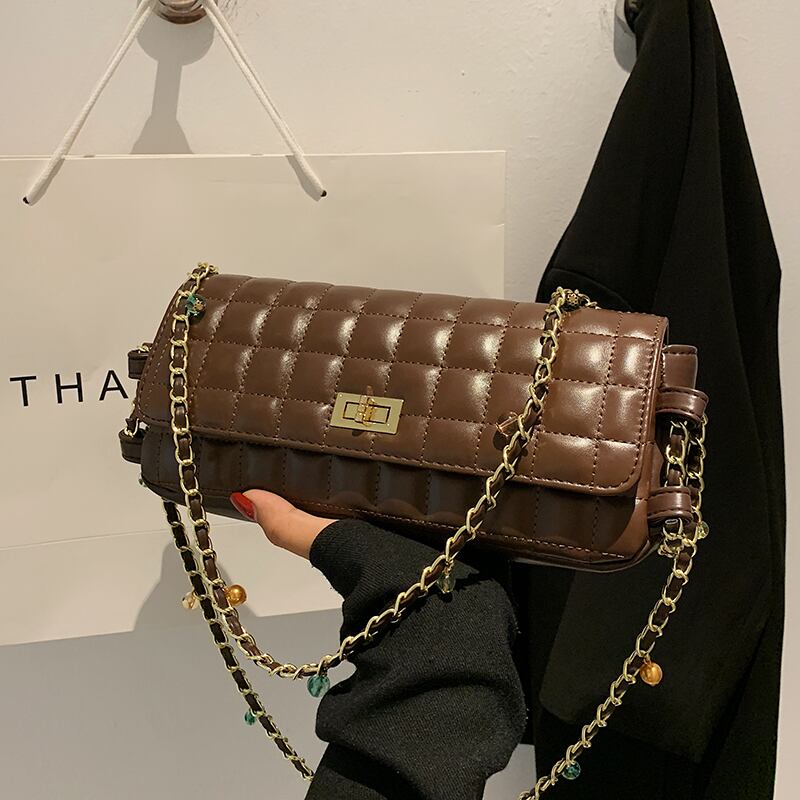 スタンダードシングル レトロ スクウェア メッセンジャーバッグ 手作りハンドバック82843284196