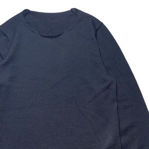 2019AW COMME des GARCONS black rolled neck knit sweater