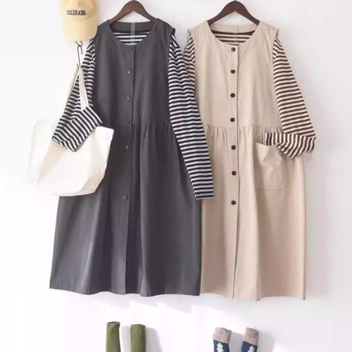 4色／ギャザーAラインジャンスカ ・10357