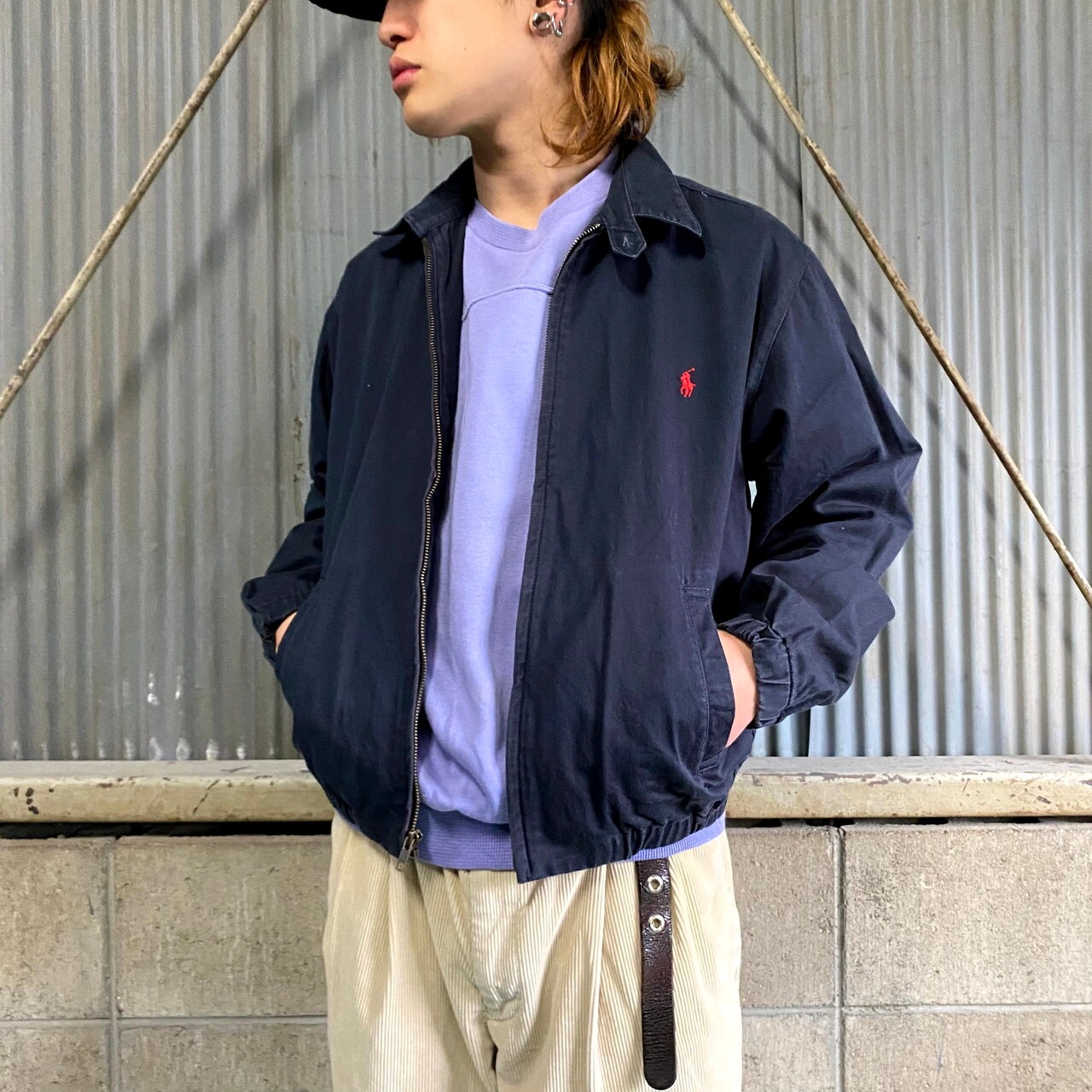 Polo by Ralph Lauren ポロバイラルフローレン スイングトップ メンズL 