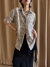 paisley pattern classic shirt-5256-6