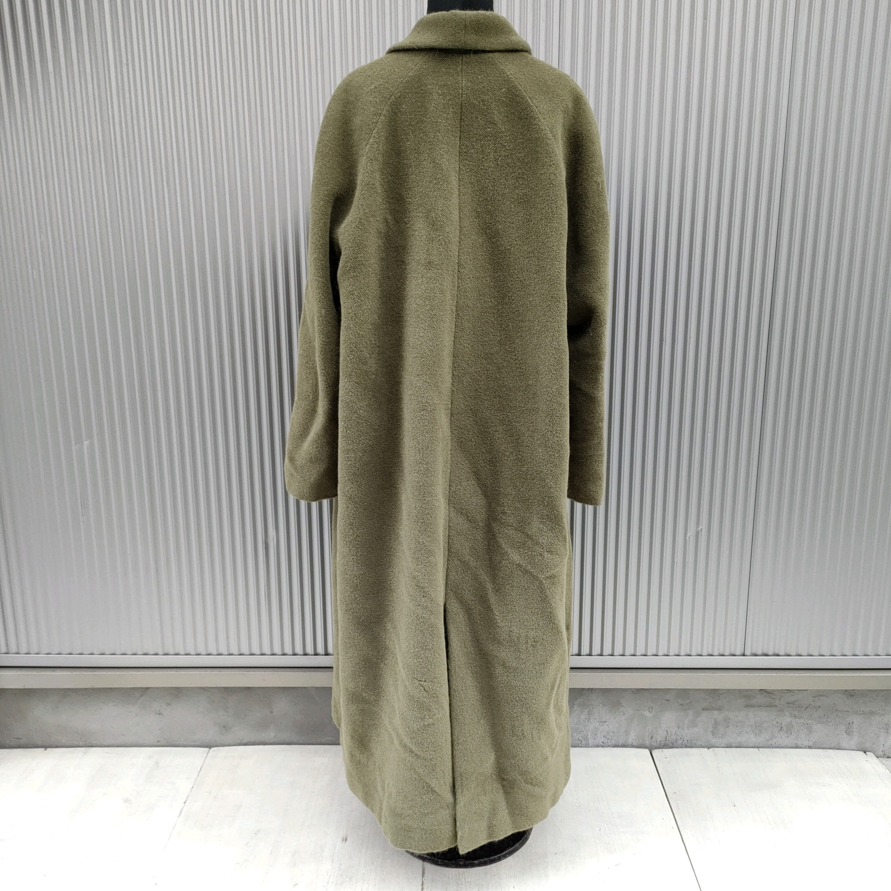 新品 GIVENCHY ジバンシー ピーコート フレア ネイビー 40 アルパカ