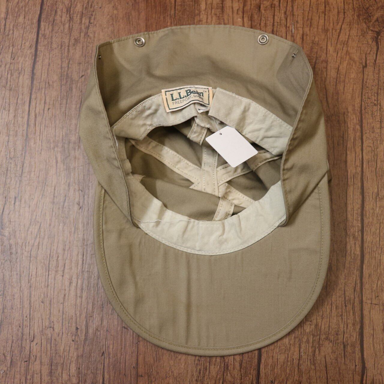 L.L.Bean 日除け キャップ M/llbean エルエルビーン 帽子 80s90s