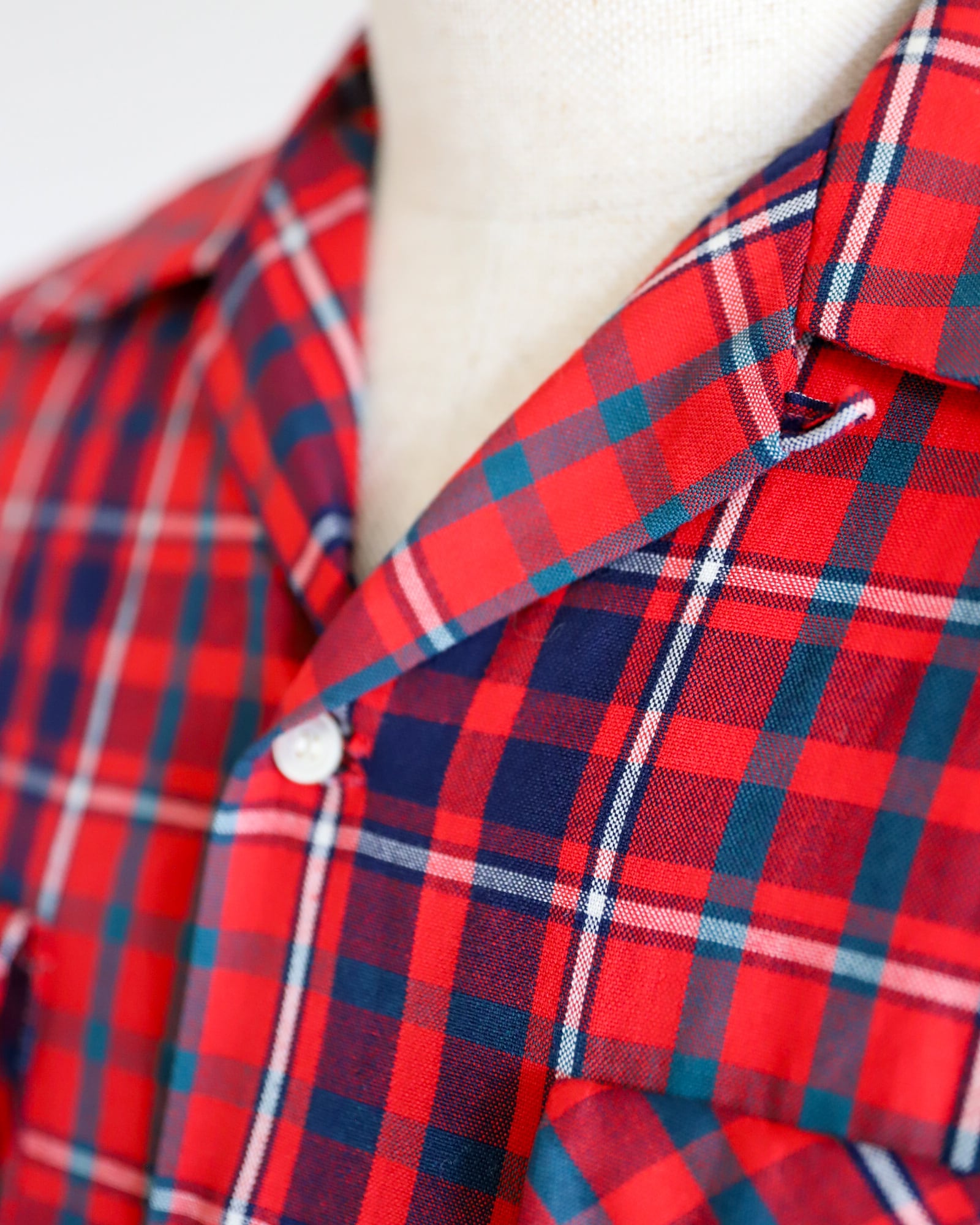 極美品✨　MECRE メクル　フラワープリントオープンカラーシャツ　レッド 逸品】50s McGREGOR special Vintage Open Collar Shirts big size
