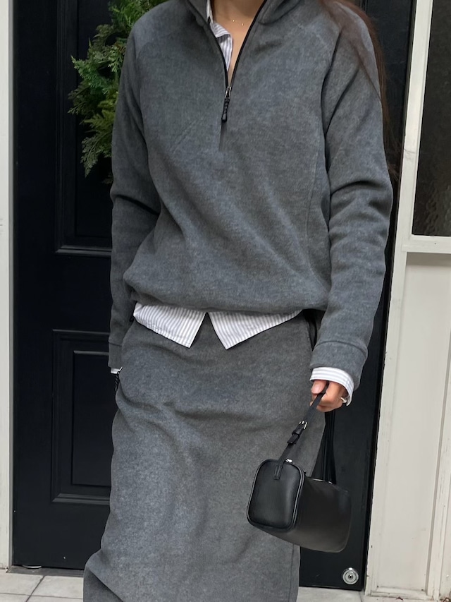 (予約) HAUS / Roa fleece skirt 2color