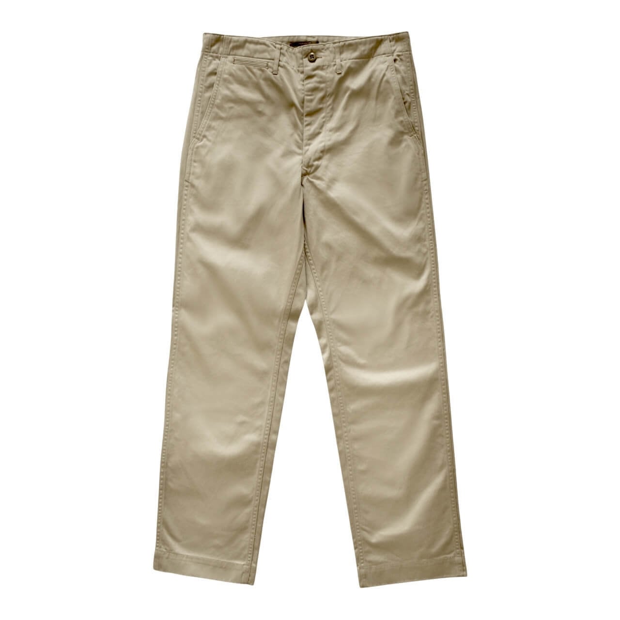 WORKERS / Officer Trousers Regular Fit 10oz Khaki No-1 Chino