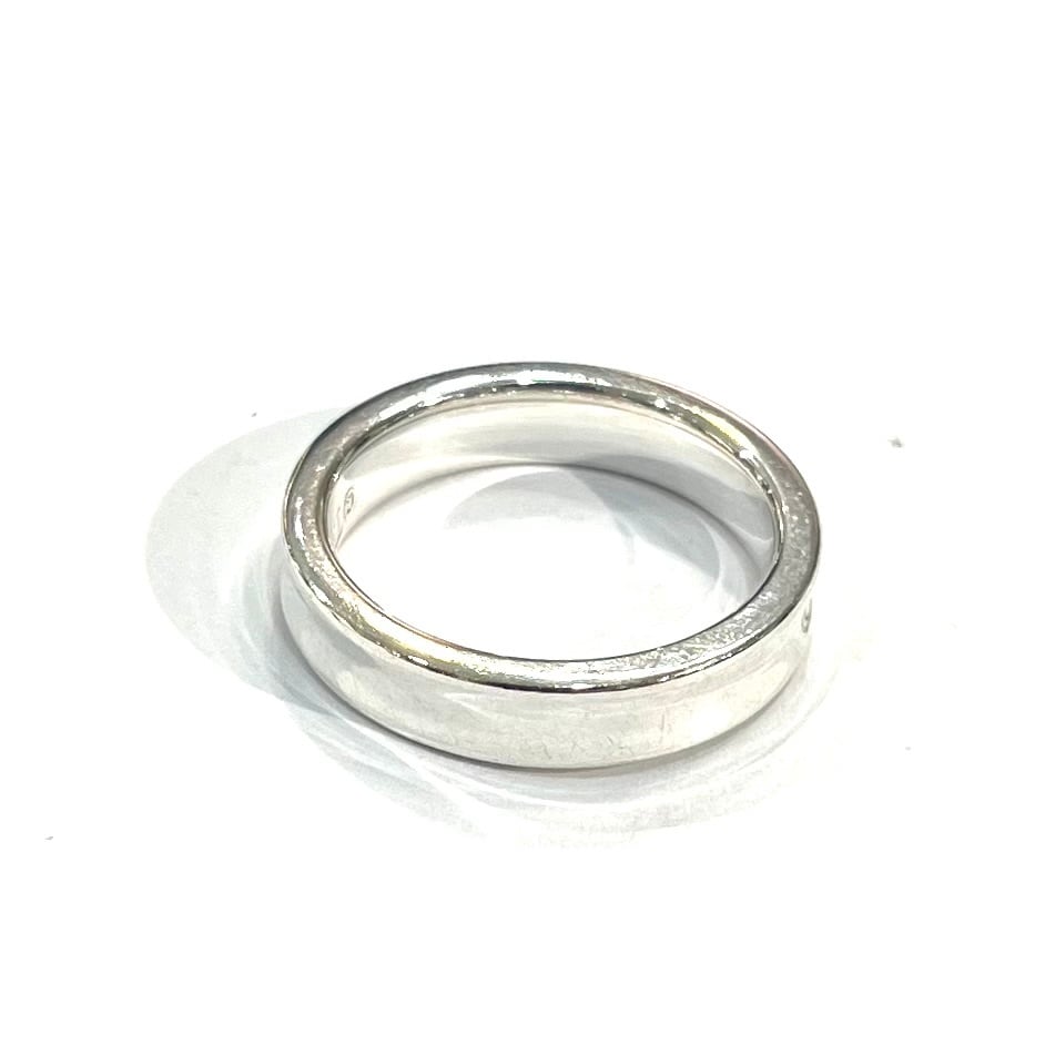TIFFANY&CO】 【8.5号 】2835 細T&CO ナローシルバー925ヴィンテージ