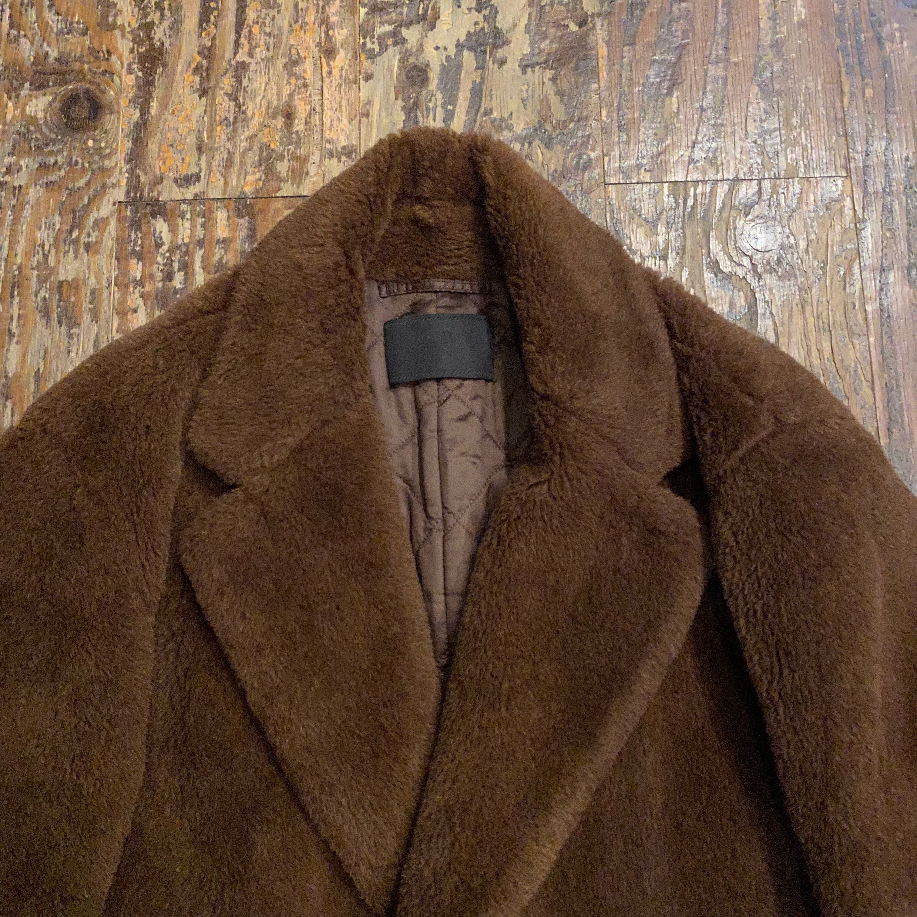 PRADA プラダ 18AW アルパカ混 チェスターコート SIZE S 【代官山01 