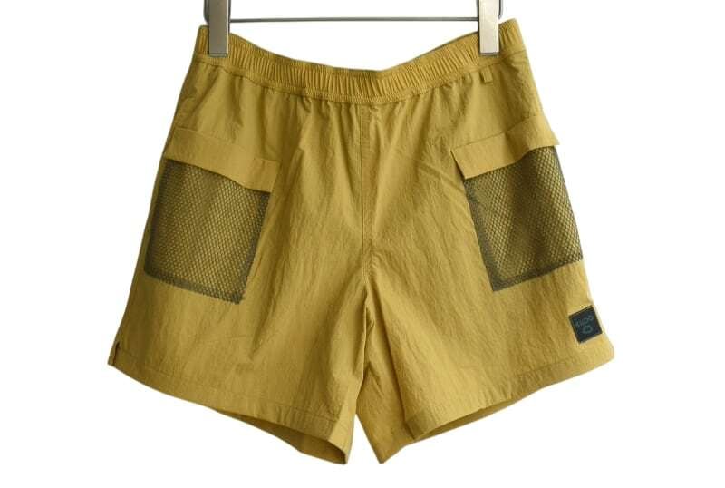 BUDO(ブドー) MINIMUM MESH SHORTS +ADD FLAP Col.Yellow