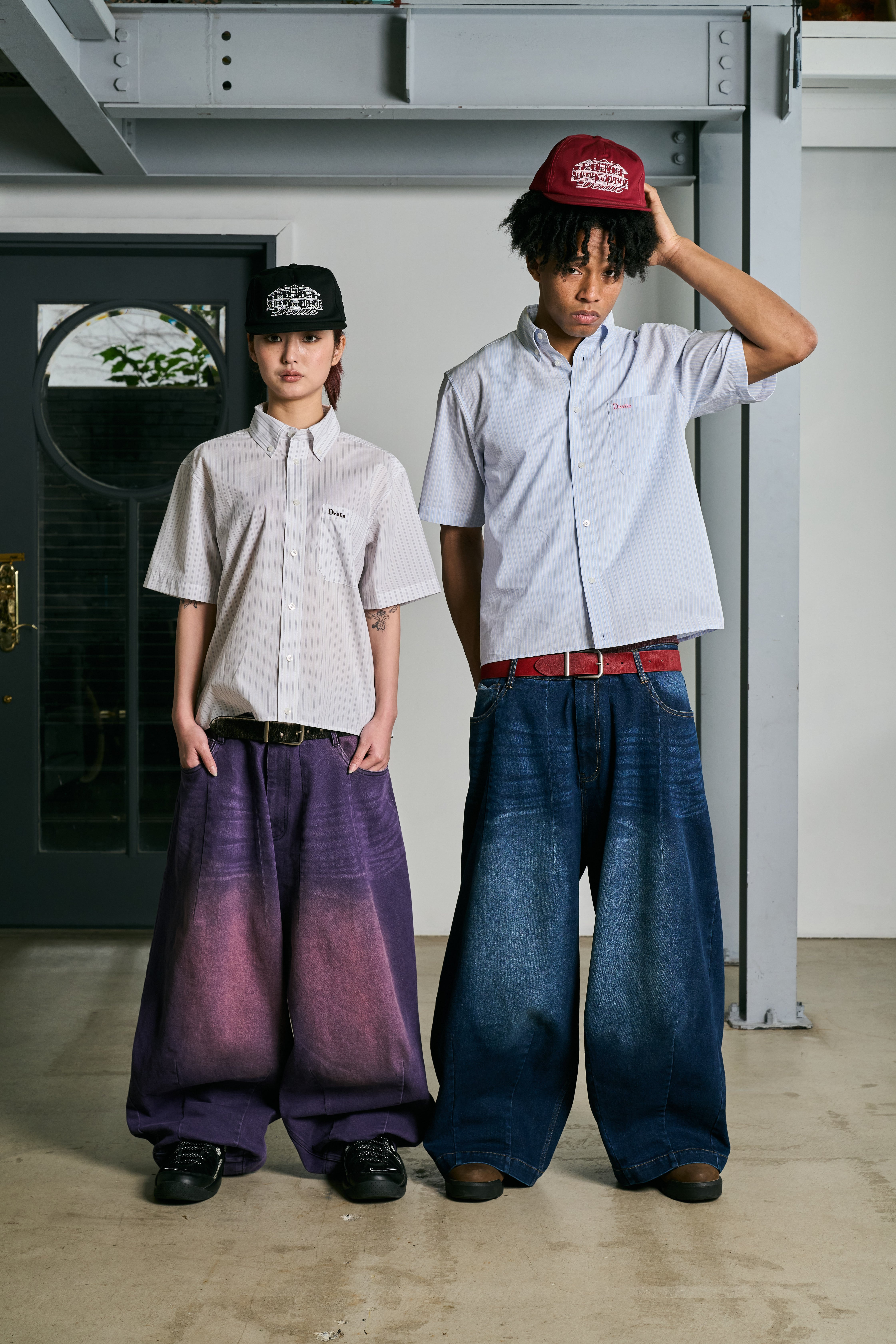 Deaile：Boxer Layered Wide Denim Boxer Layered Wide Denim | Deaile