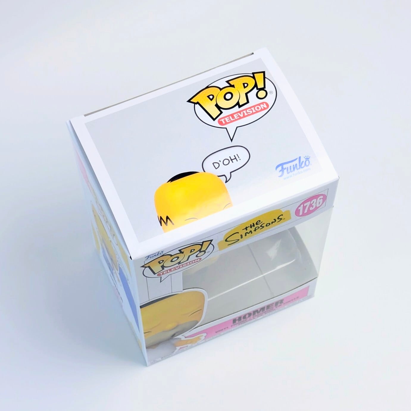☆US直輸入☆FUNKO 【 POP! TELEVISION VINYL FIGURE THE SIMPSONS HOMER SAYING（ シンプソンズ ホーマー・シンプソン ）】 ホーマー 「 D'OH!（ドォッ） 」 / ビニールフィギュア〚アメリカン雑貨 アメトイ〛