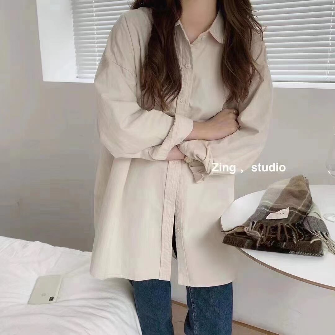 ラウンドカラーオーバーシャツ　AJ2205-D17　　