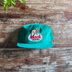 DEADSTOCK "K-Products" Corduroy Trucker Hat/ Mack Truck/RGreen