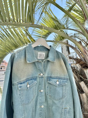 【mapuaコラボパッチ】レディースデニムジャケット ¥8,600(9,460)