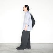 THE DAY / GINGHAM OPEN COLLAR SHIRT