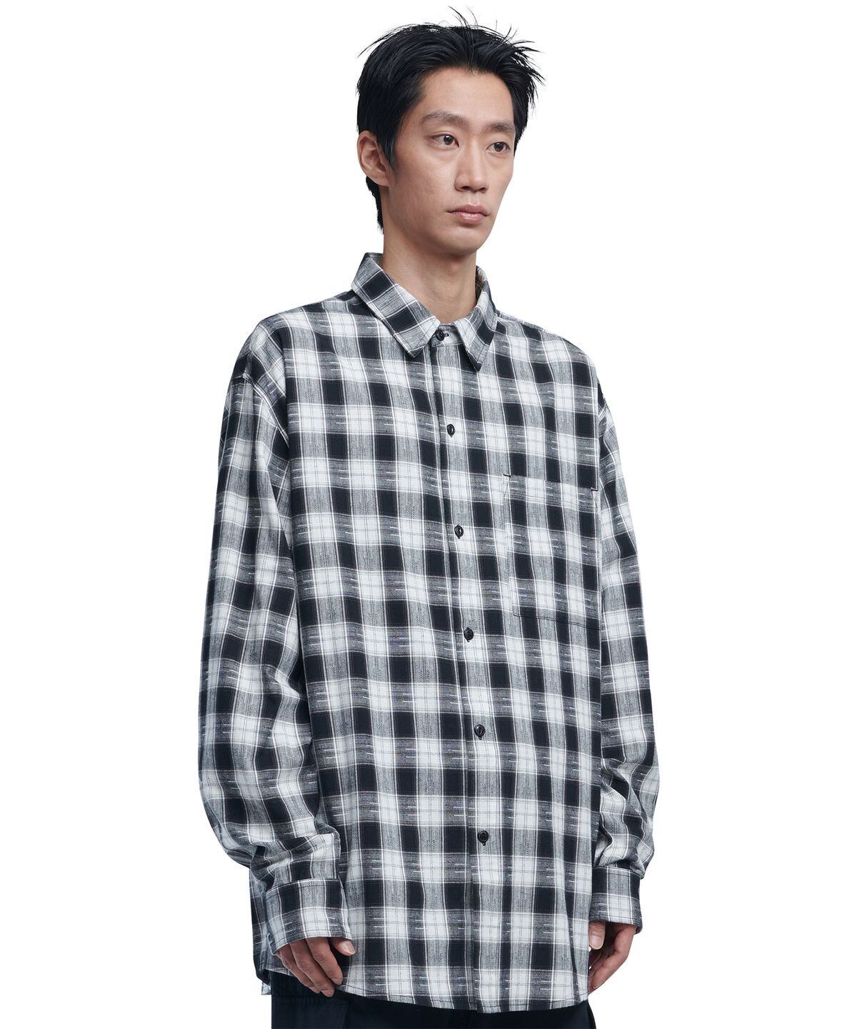 ☆NCT DREAM ジェミン 着用！！【NOMANUAL】OVERSIZED CHECK SHIRT