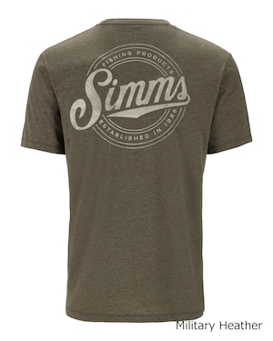 SIMMS CIRCLE LOCKUP T-SHIRT