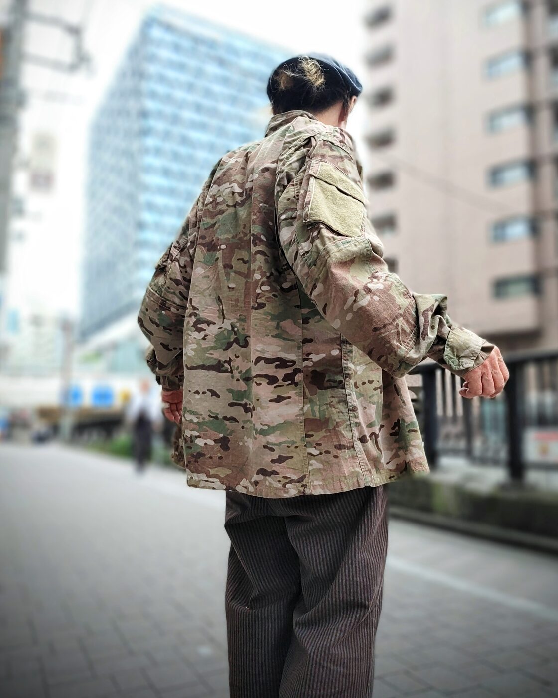 bedwin迷彩ボアジャケット 無関心