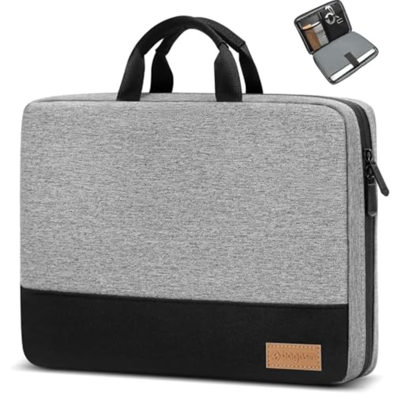 bagasin 耐衝撃 パソコンケース 15 15.6 16インチ MacBook HP Dell Lenovo Asus Notebooks ノートPCケースインナーバッグ ラップトップスリーブ