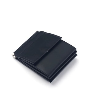 ED ROBERT JUDSON / B01LDWL-27LS HINGE MONEY CLIP WALLET (BLACK)