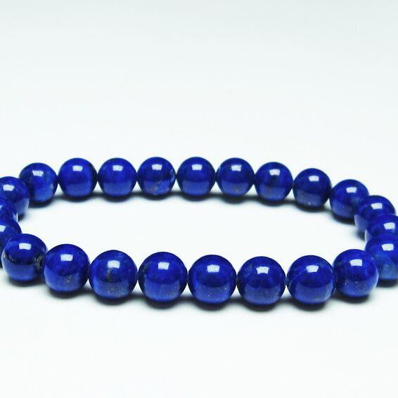 ラピスラズリ ブレスレット 8mm 一点物 おまかせ便 111-31079