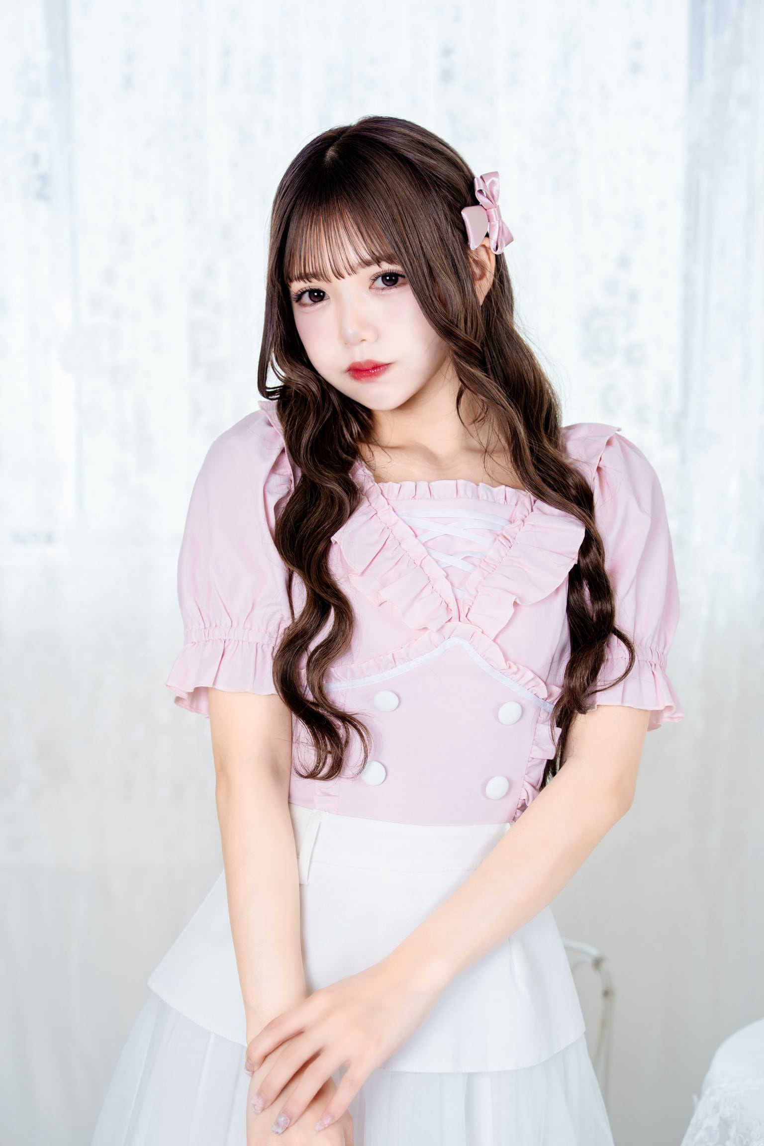 Bebe frill blouse