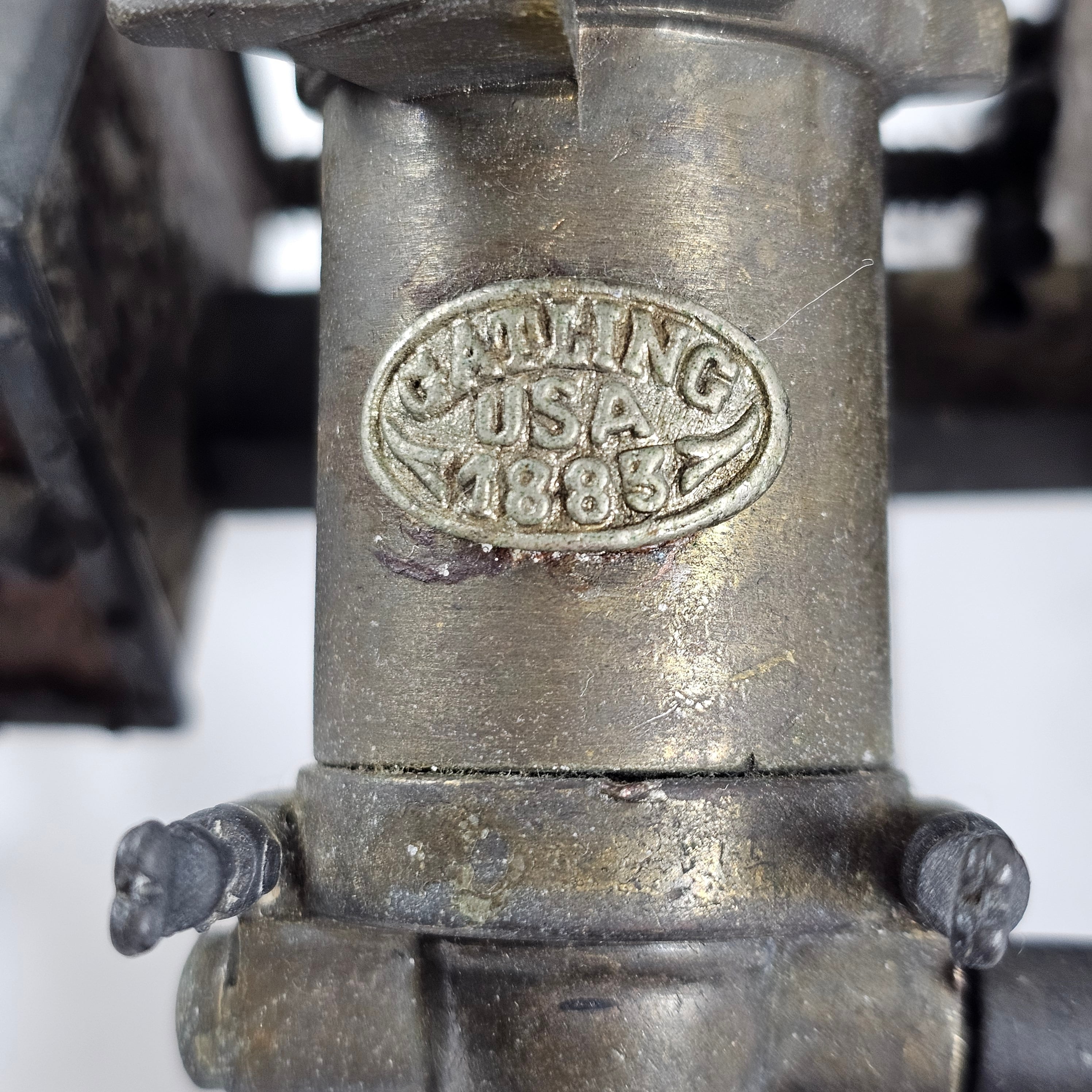 【希少】ガトリング砲 ミニチュア モデル 1883 ギミック可動 ハートフォード 希少】ガトリング砲 ミニチュア モデル 1883 ギミック可動 ハート