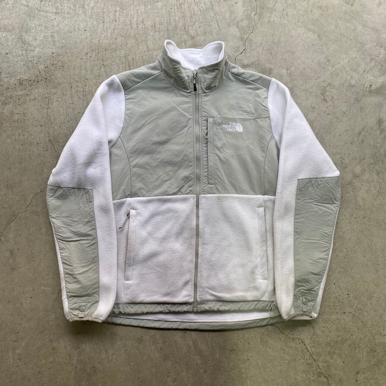 ノースフェイス　the north face デナリジャケット　白　ホワイト