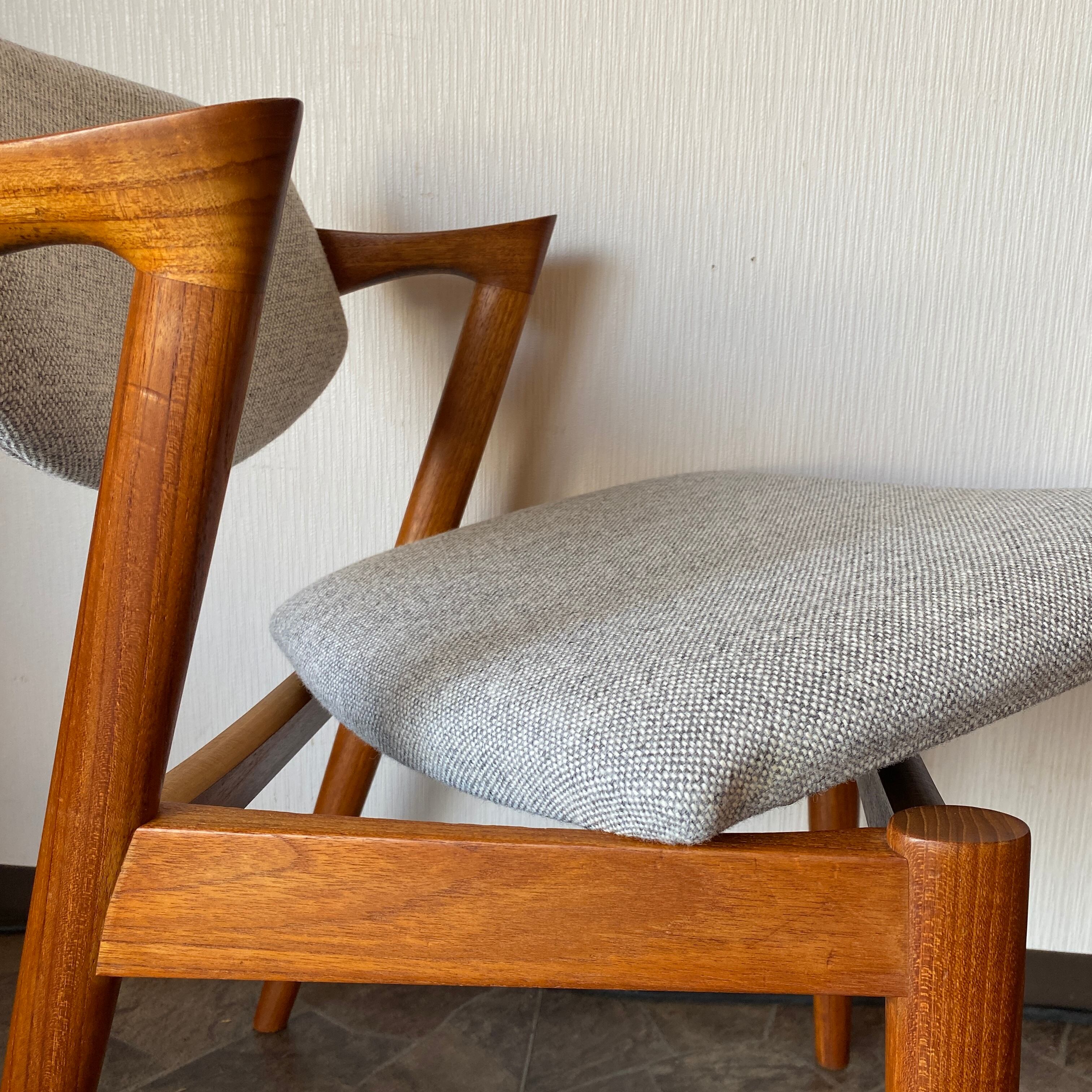 デンマーク製チーク材ダイニングチェア（モデル42） no.3160-1180