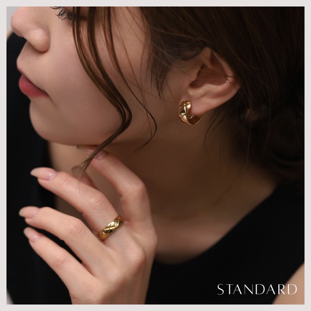 Earring/Pierce -Gold/Silver-
