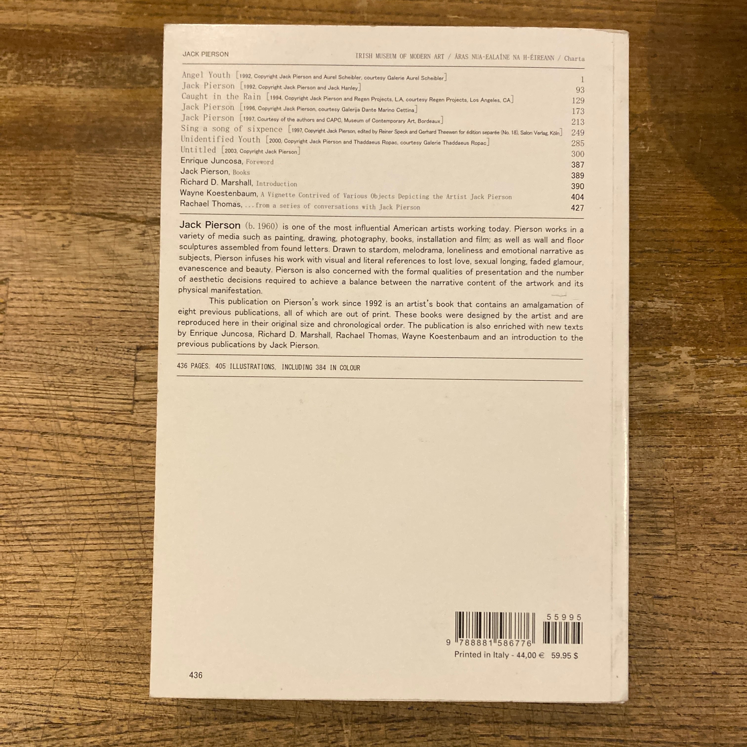 Jack Pierson: Angel Youth ジャック・ピアソン | 百年