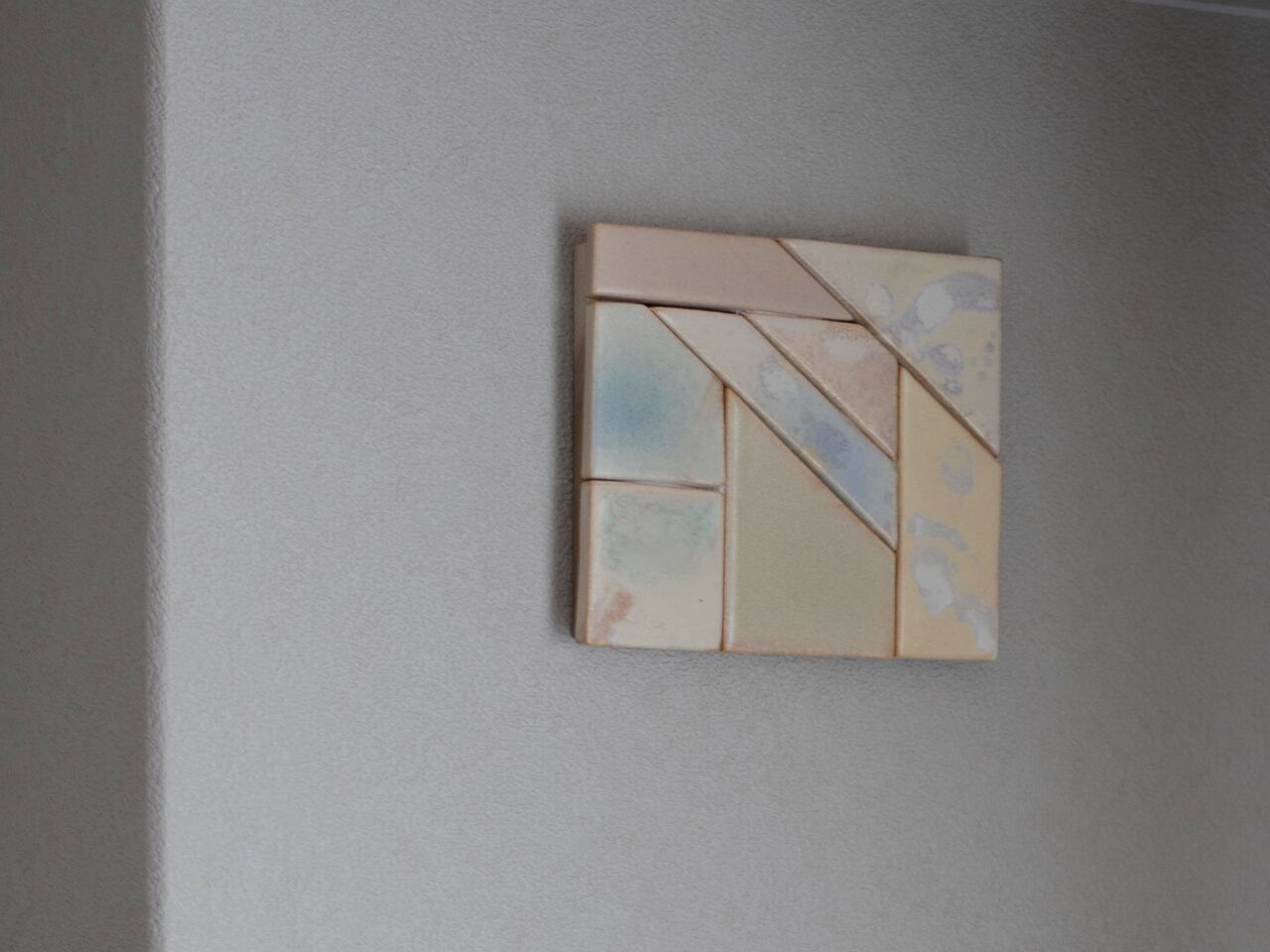 Ceramic Wall Art -B-/ aardekleur
