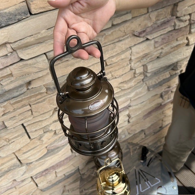 VERMONT LANTERNS ＜バーモントランタン＞ 】LED Antique Brass Mini
