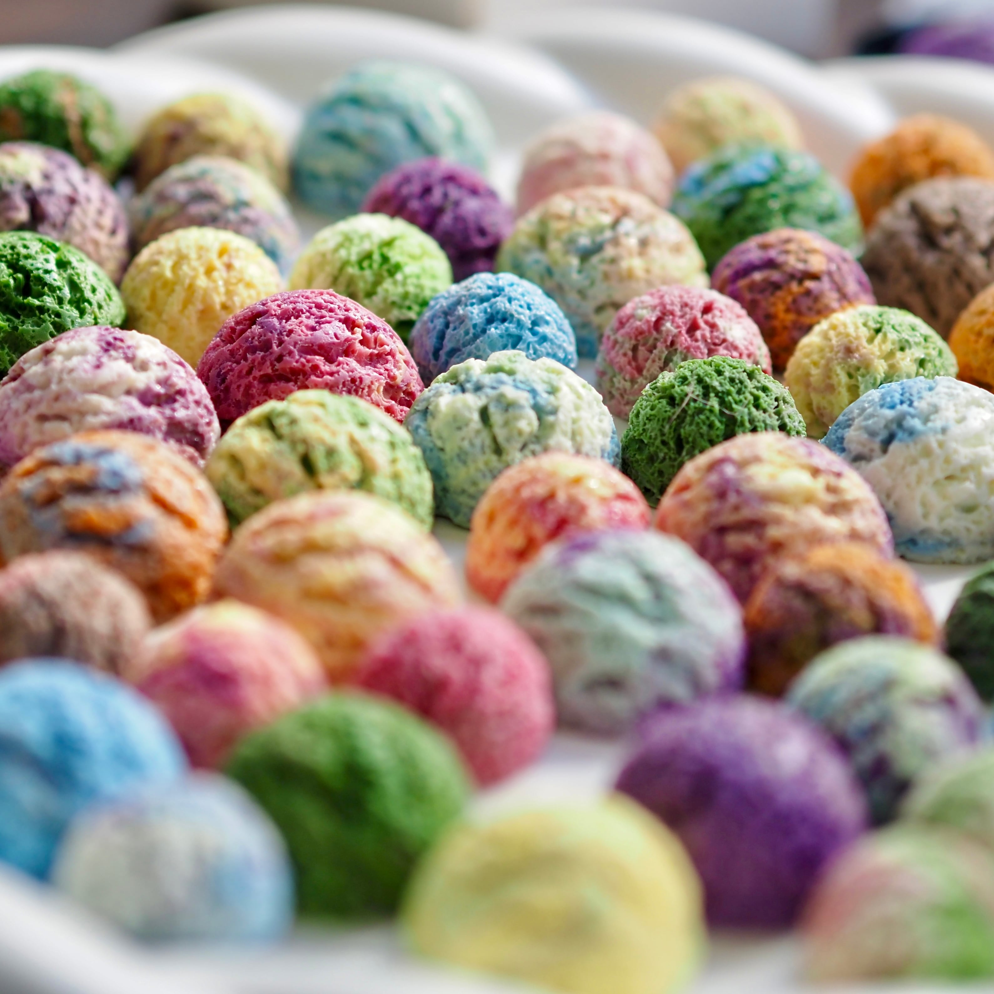 彩りアイスクリームボール|Colorful Ice Cream Balls・シーリングワックス【1箱30g入り】