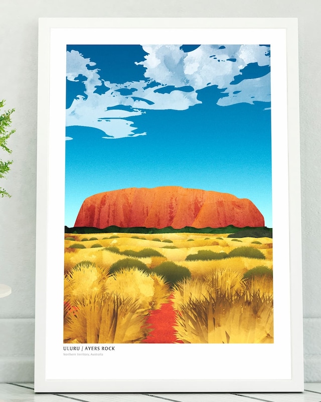 アートポスター / Uluru[ Ayers rock ] No.2　eb204