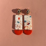 ポリマークレイピアス -19