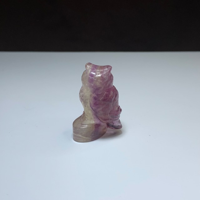 10.可愛いふくろう・フローライト