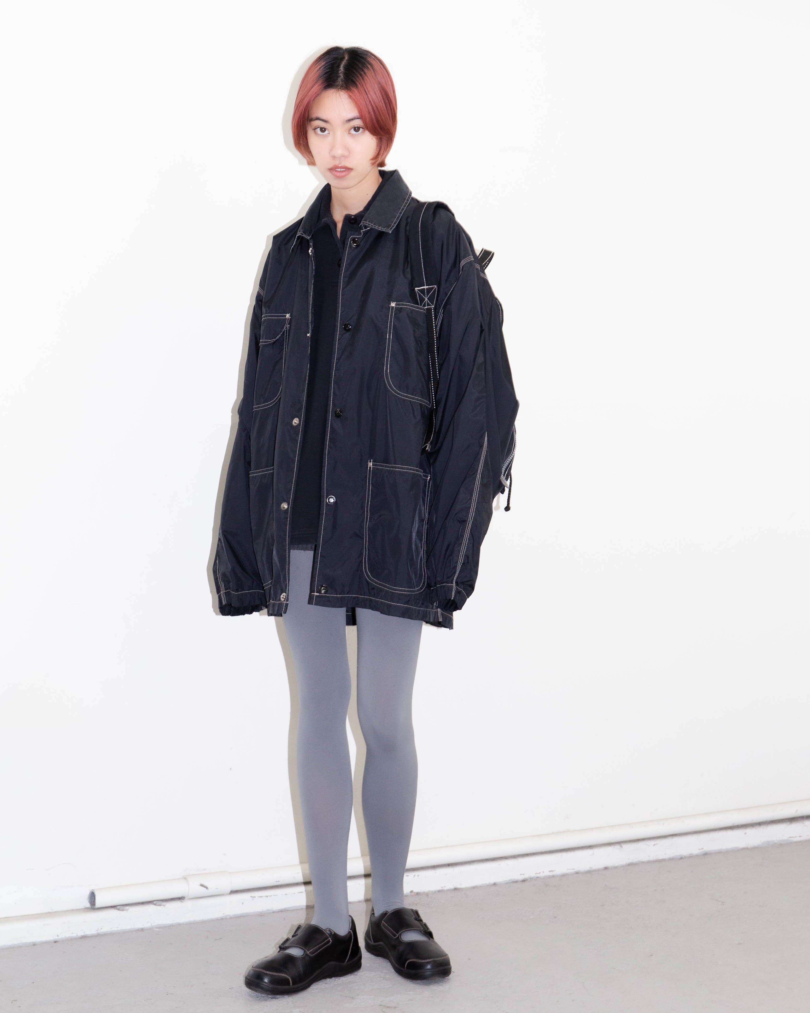 1980–90s Euro vintage - zip-up suede bomber | LUIK FINN