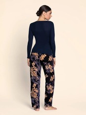 Éclat Couture　ウールシルク　ロングスリーブ　リズシャルメル