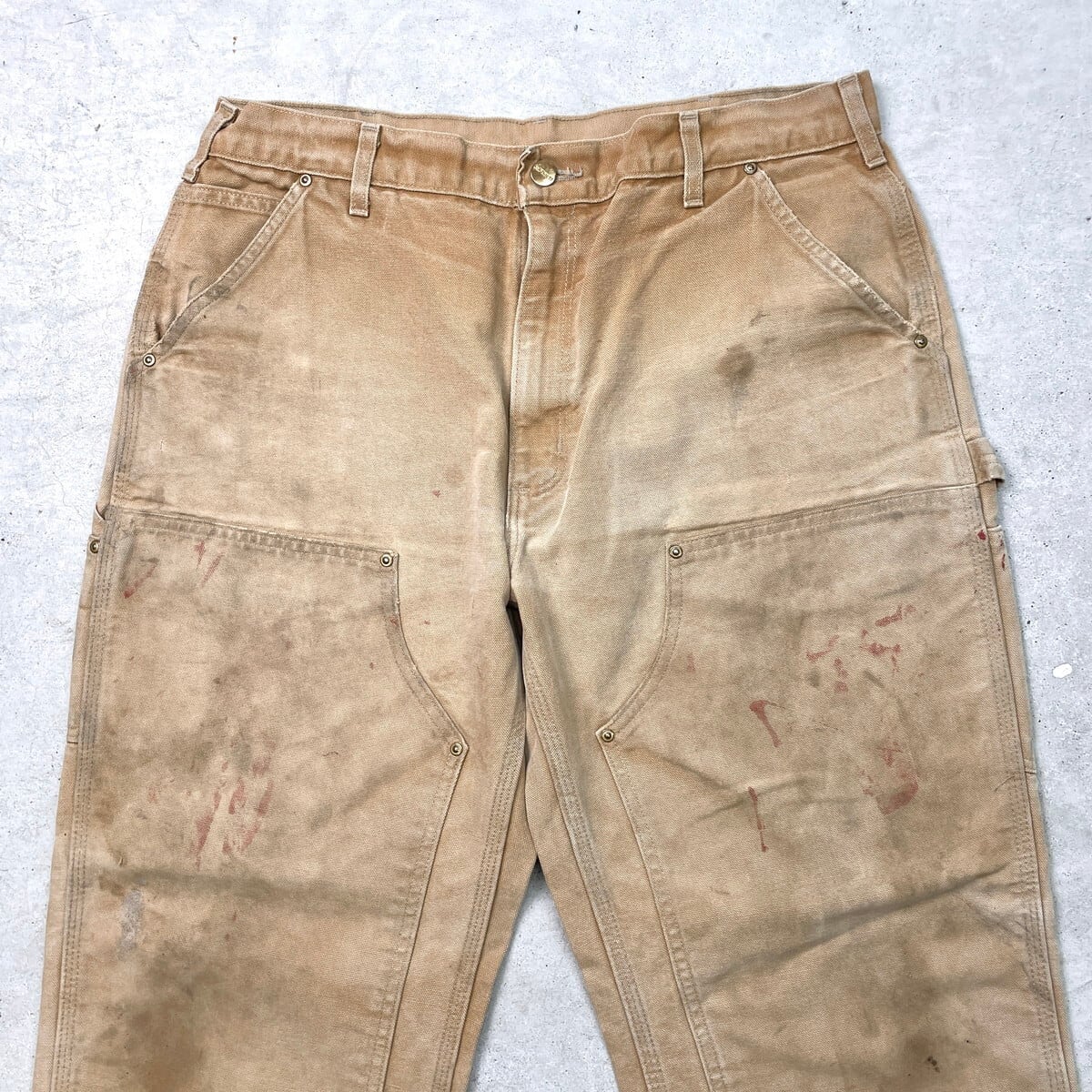USA製 Carhartt カーハート ダブルニー ダック ペインターパンツ USA製 Carhartt カーハート ダブルニー ダック ペインターパンツ