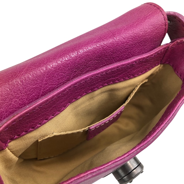 CELINE セリーヌ ショルダーバッグ ピンク レザー スタッズ ミニバッグ vintage ヴィンテージ オールド hvizvp