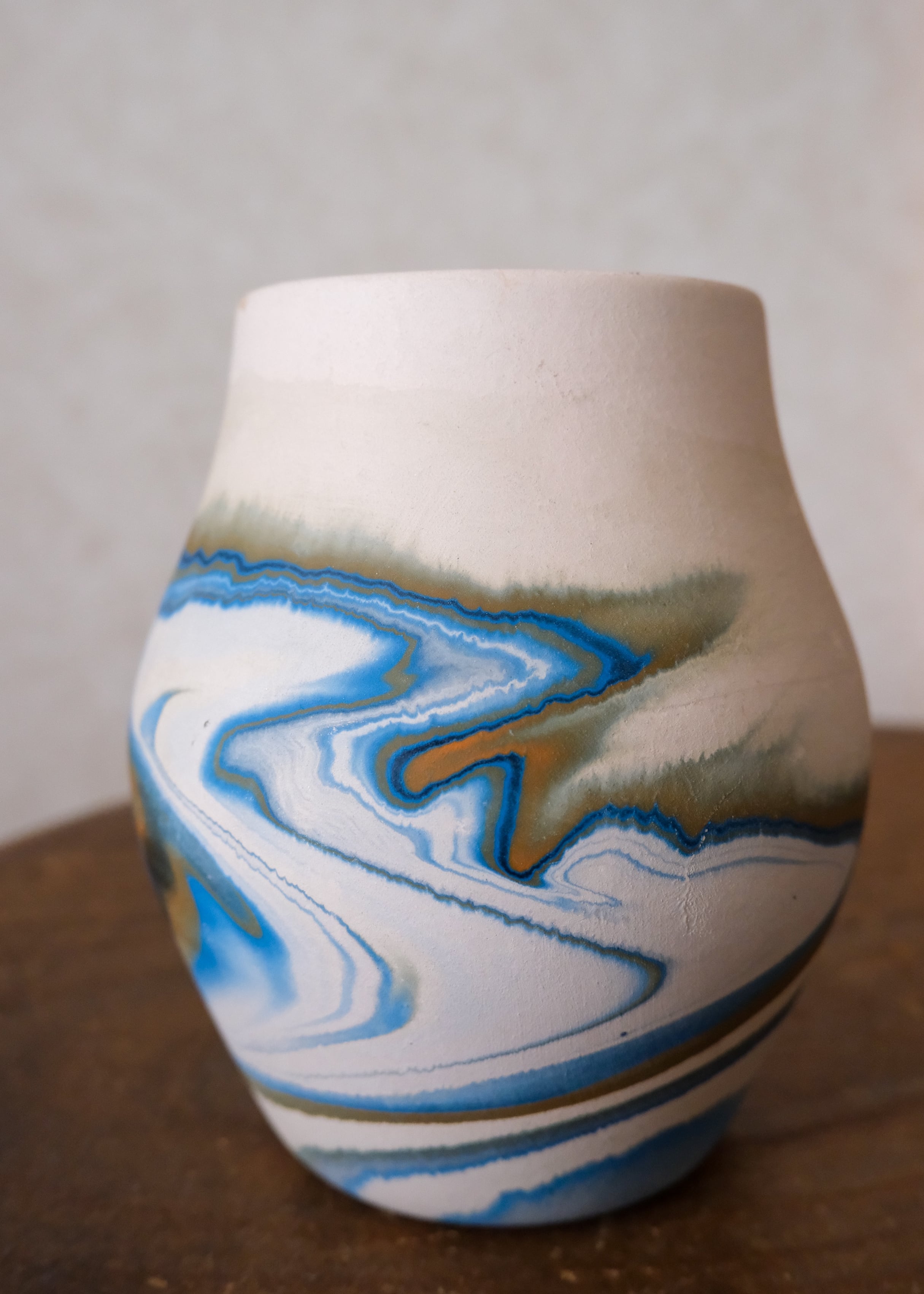 Nemadji pottery vase | sowhat vintage